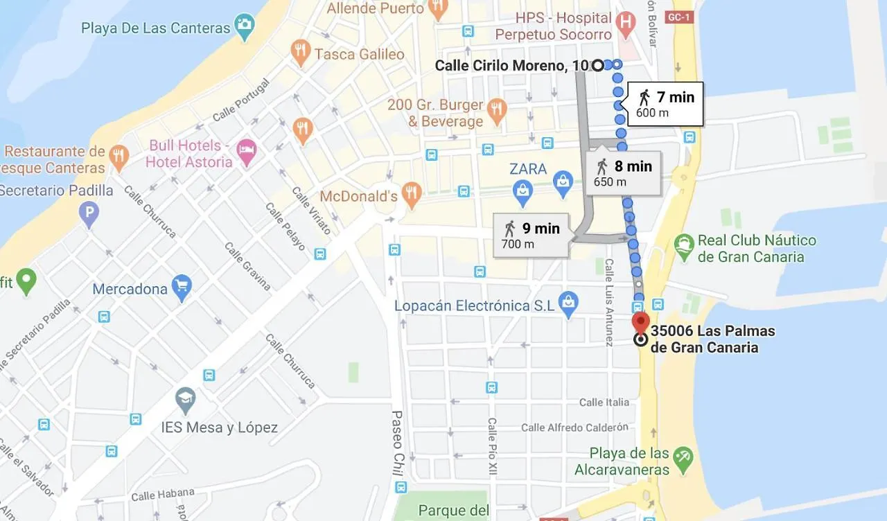Citybeach - Parking & Wifi Las Palmas de Gran Canaria Apartment